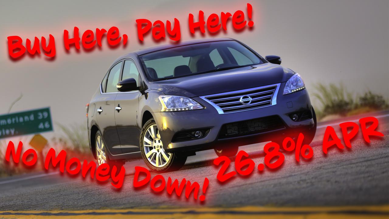 How to Buy a Car from a Buy Here, Pay Here Dealership Without Getting ...